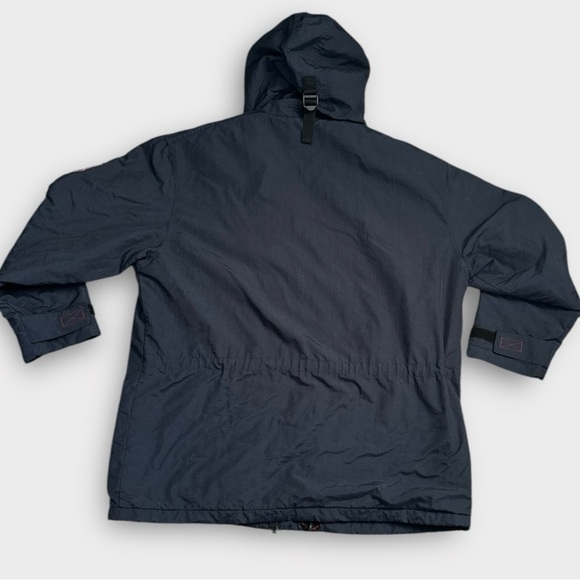 Vintage Structure Parka Jacket Navy Blue Men’s Size XL - Picture 2 of 9